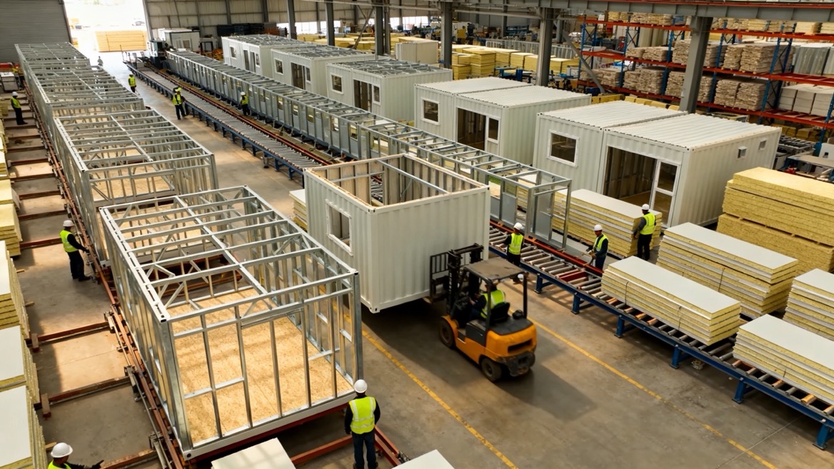 China Premade Container Homes Manufacturing Facility China Premade Container Homes Manufacturing Facility