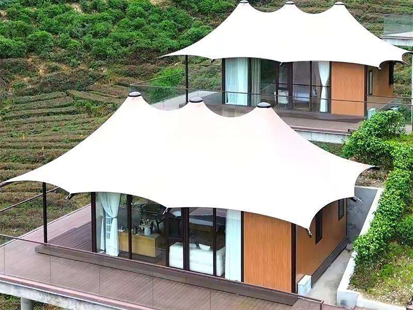 Prefab Frame Tent Tent Housing Series Hotel Style Tent House1 Prefab Frame Tent Tent Housing Series Hotel Style Tent House1