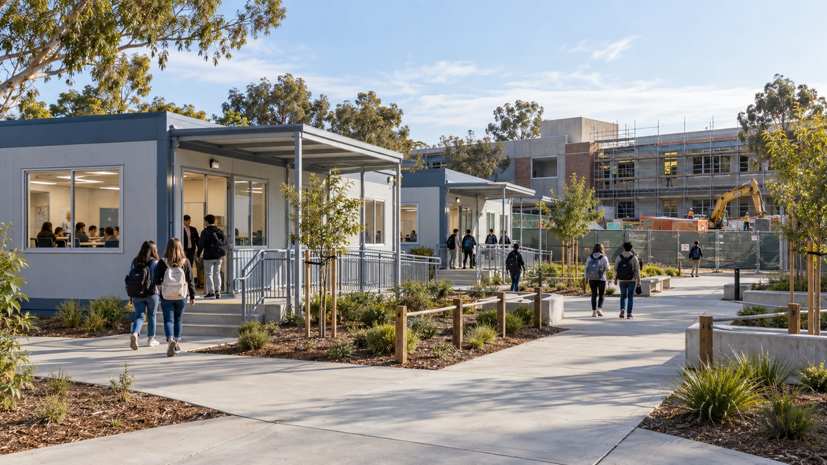 Relocatable Classrooms During School Renovation Relocatable Classrooms During School Renovation