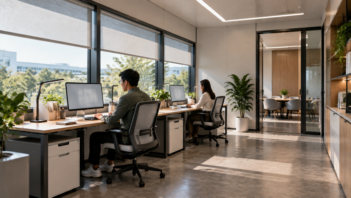 Modular Office Daylight Layout Modular Office Daylight Layout
