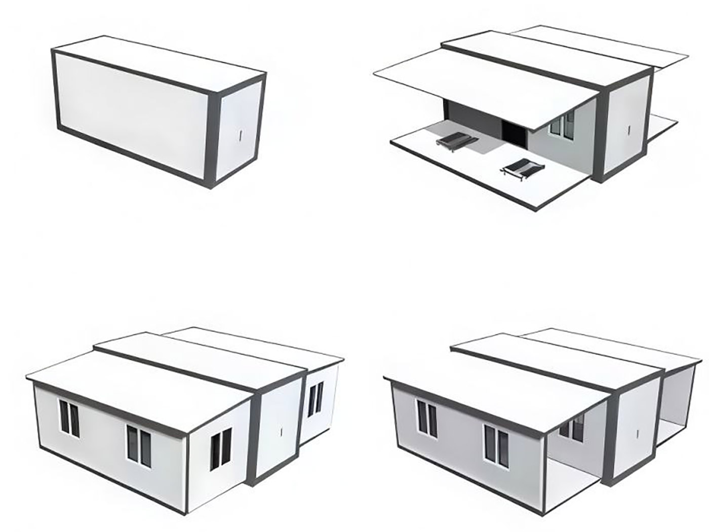 Space-style Prefab Container Homestay Cabin3 Space-style Prefab Container Homestay Cabin3