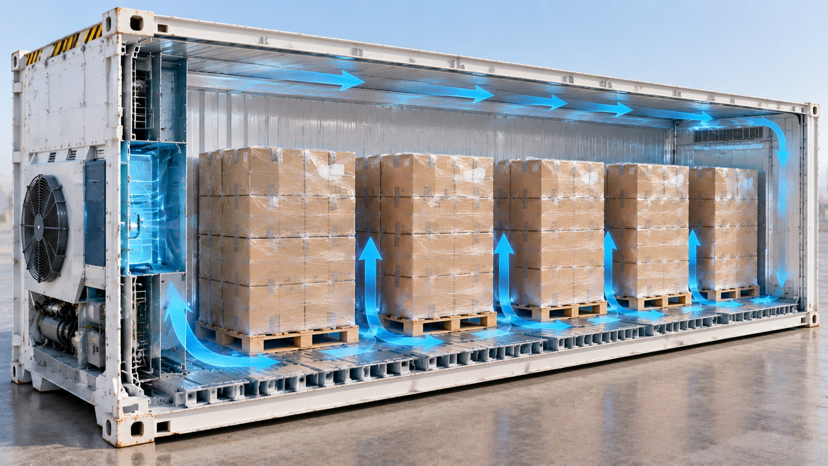 Reefer Container Airflow Path Reefer Container Airflow Path