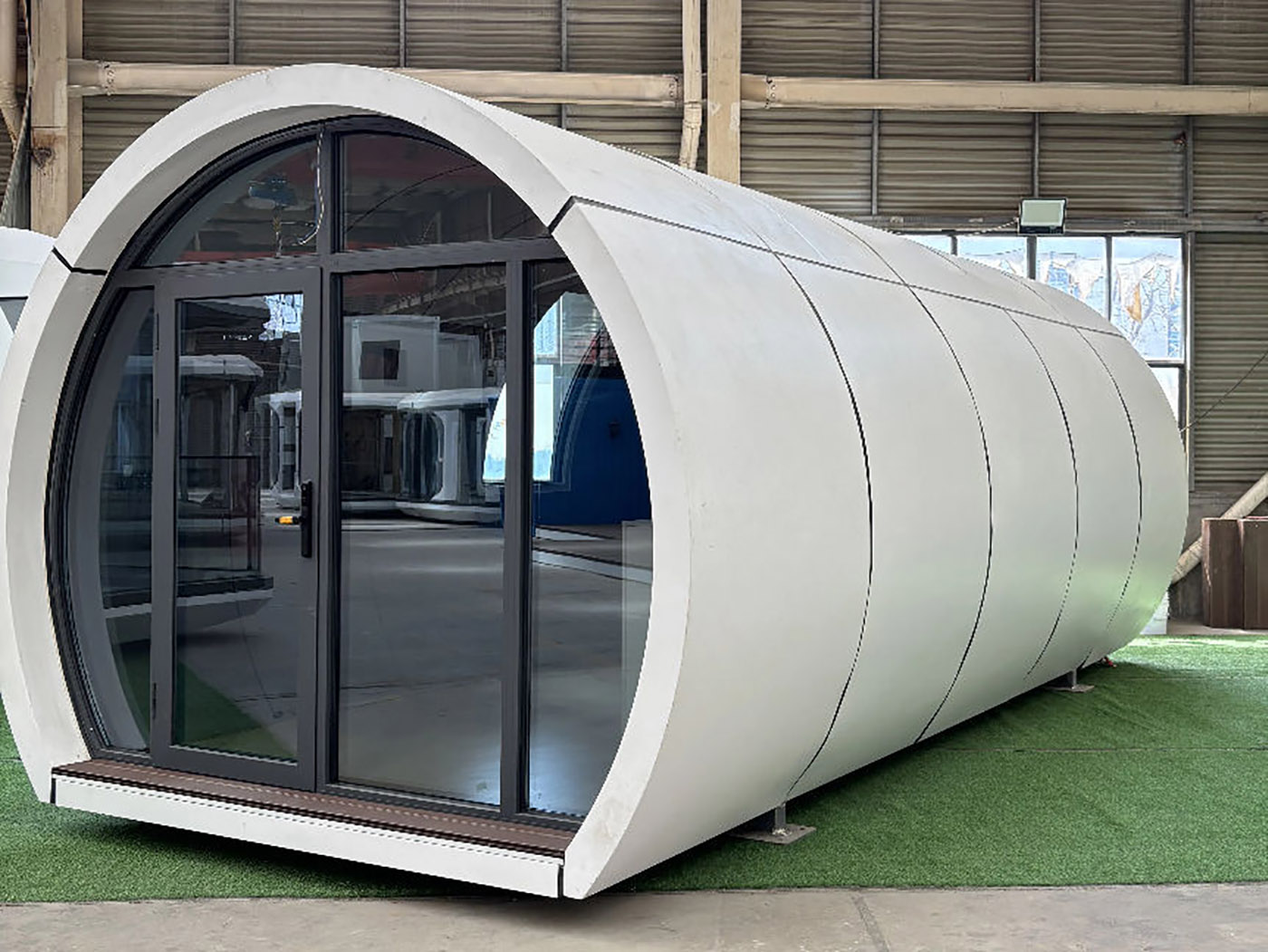 Round Prefab Container House for Homestay Round Prefab Container House for Homestay