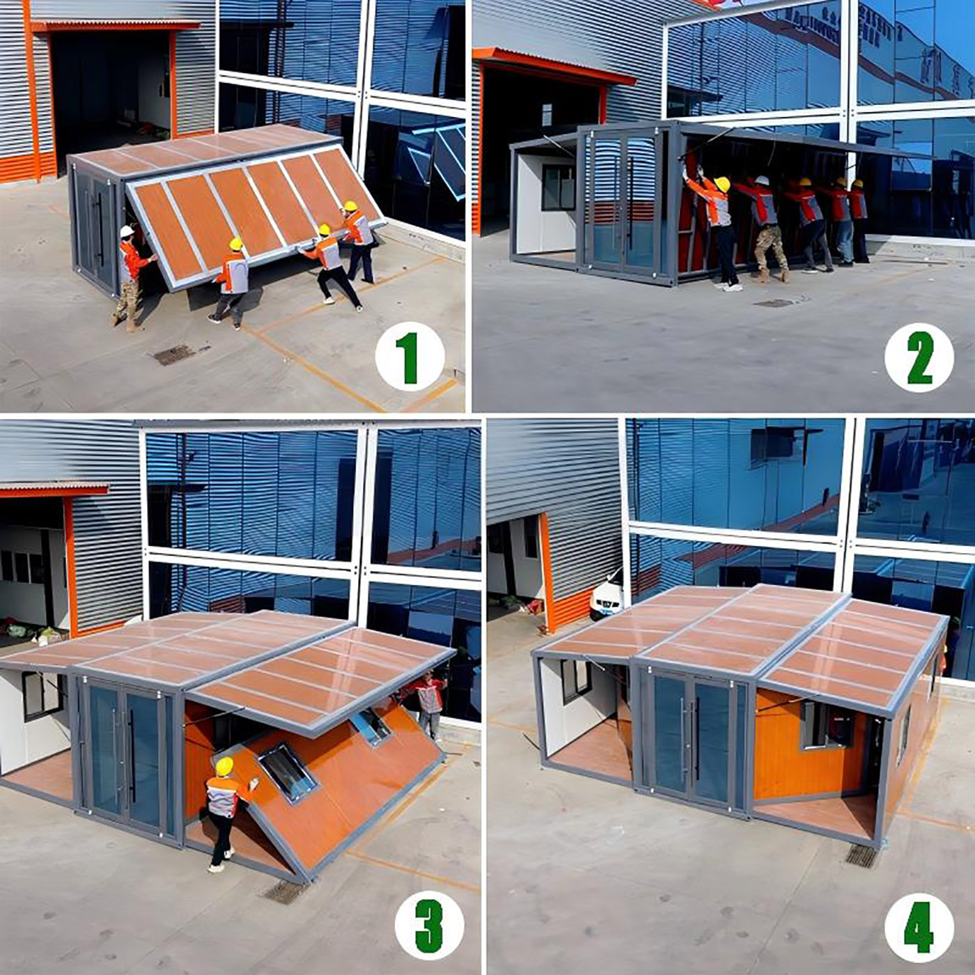 Solar Integrated Prefab Container House2 Solar Integrated Prefab Container House2