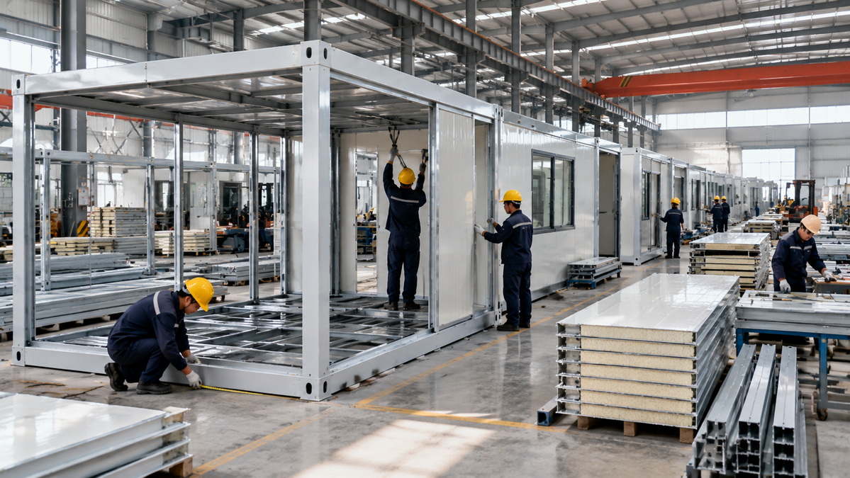 Prefabricated Office Container Manufacturing Prefabricated Office Container Manufacturing