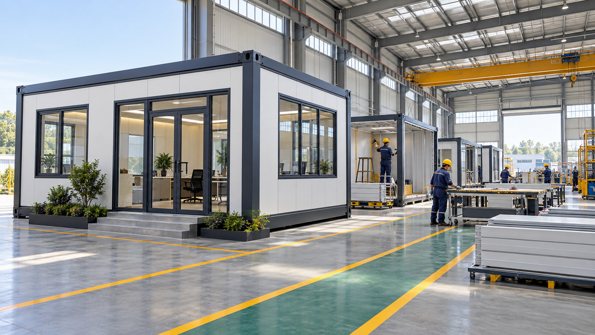 Prefabricated Container Office Manufacturing In China Prefabricated Container Office Manufacturing In China