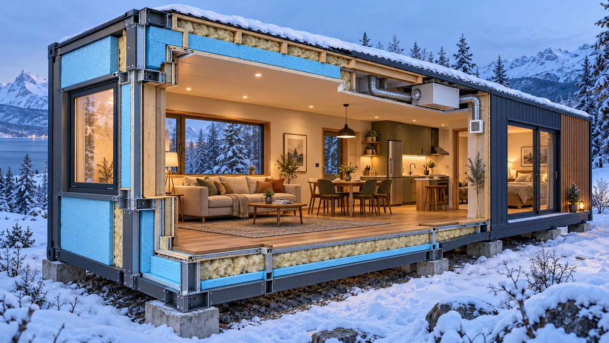 Cold Climate Container Home Envelope Cold Climate Container Home Envelope