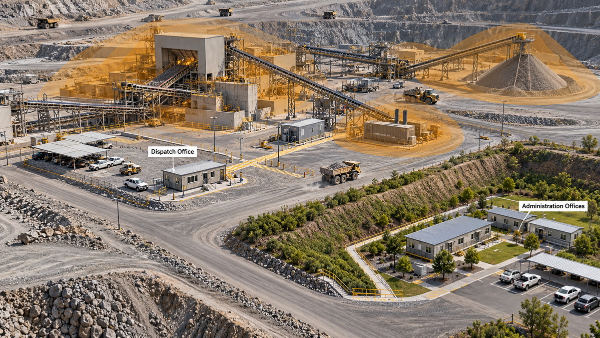 Mining Site Office Placement Strategy Mining Site Office Placement Strategy