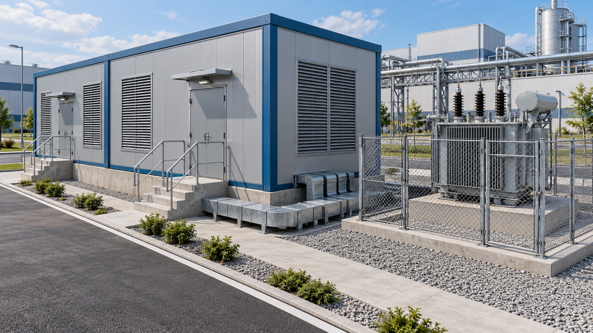 Modular Substation Exterior Modular Substation Exterior