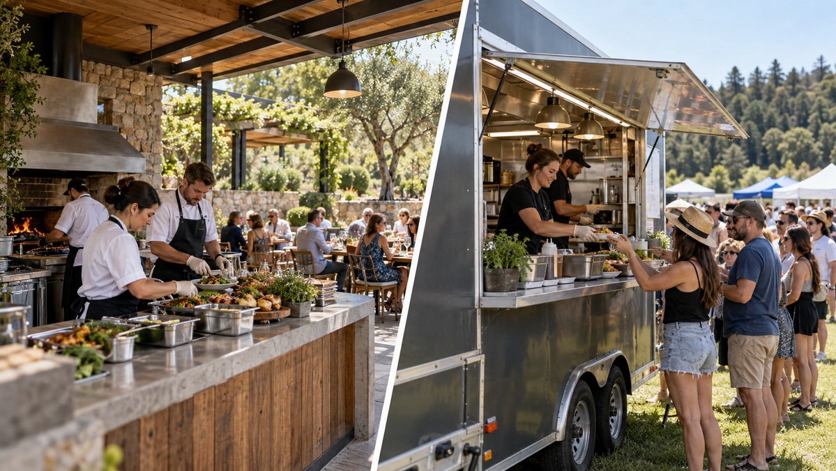 Outdoor Kitchen And Mobile Kitchen For Events Outdoor Kitchen And Mobile Kitchen For Events
