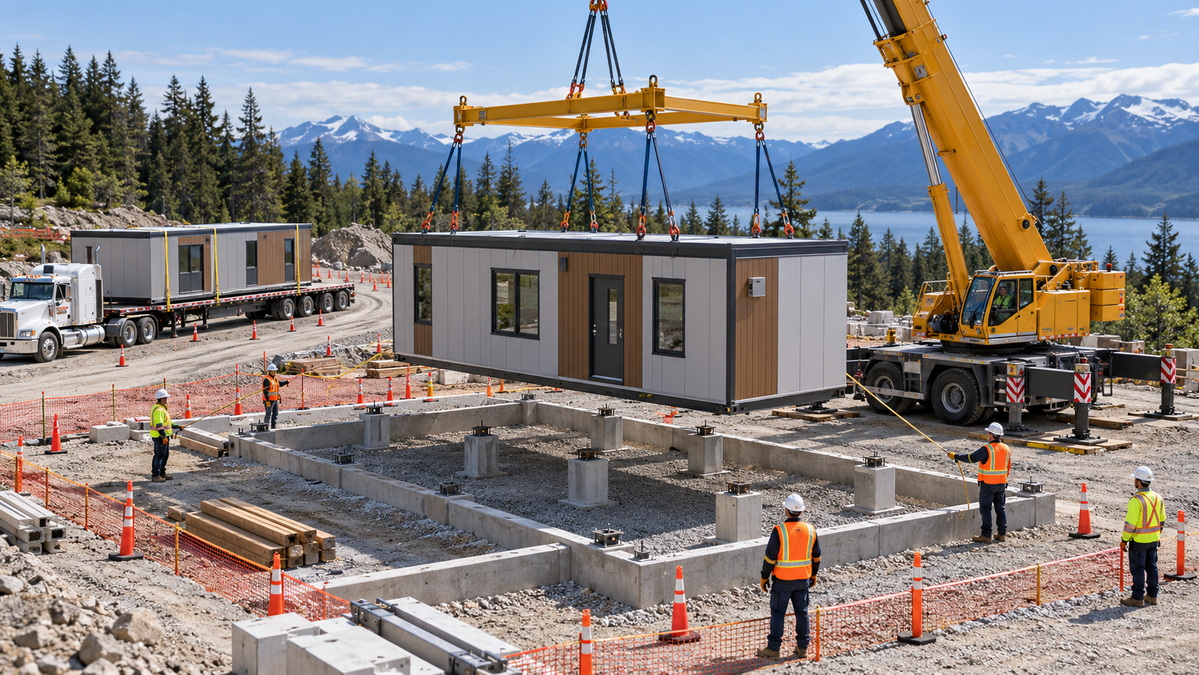 Modular Building Delivery And Installation Modular Building Delivery And Installation