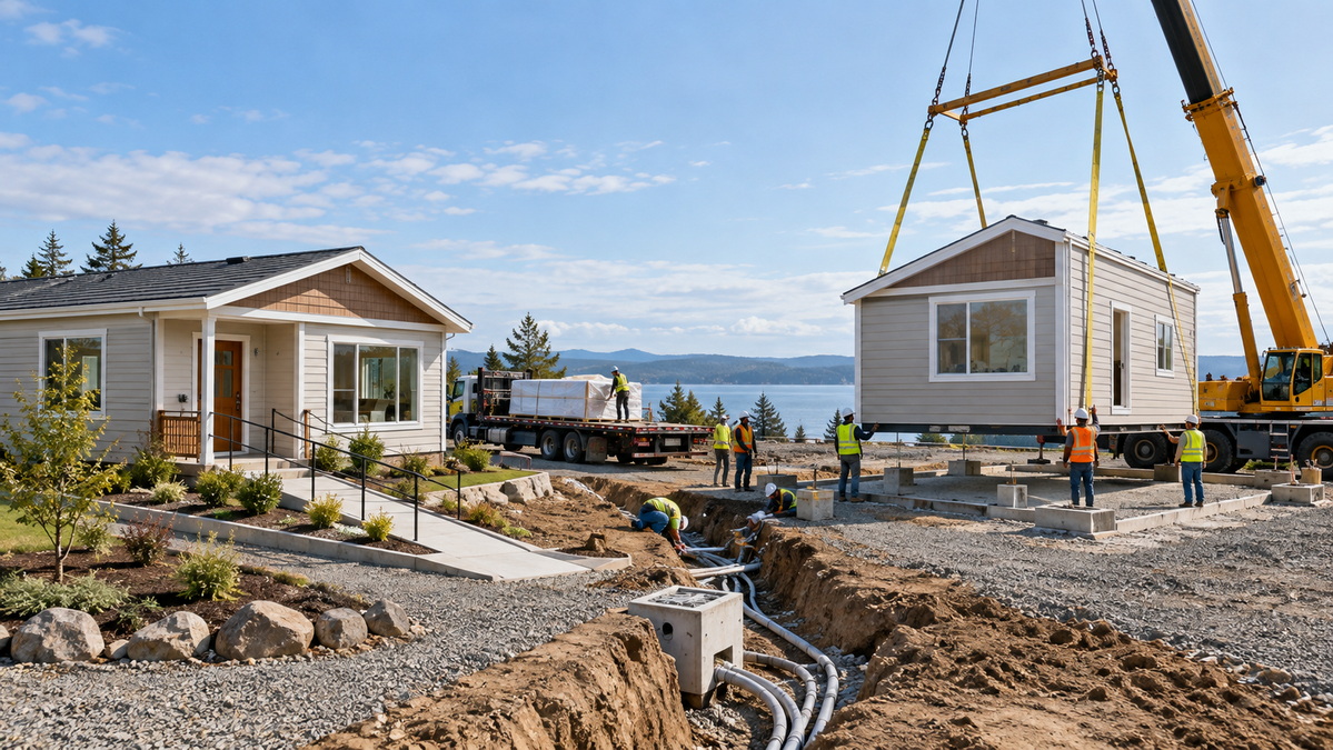 Completed Home And Site Works