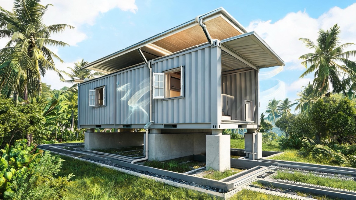 Climate Ready Container Home Design Climate Ready Container Home Design