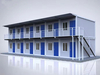 Multi-story Prefab Container Building for Dormitory
