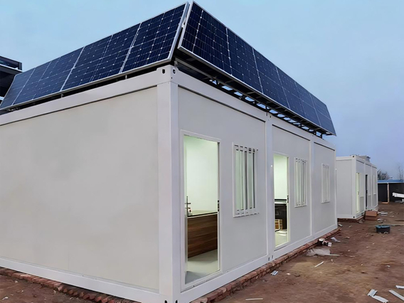 Off-Grid Solar Prefab Container House for Office