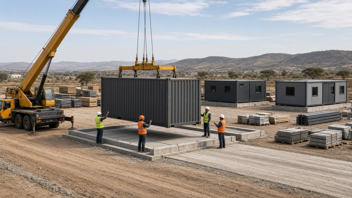 Modular Container Building Construction Process Modular Container Building Construction Process