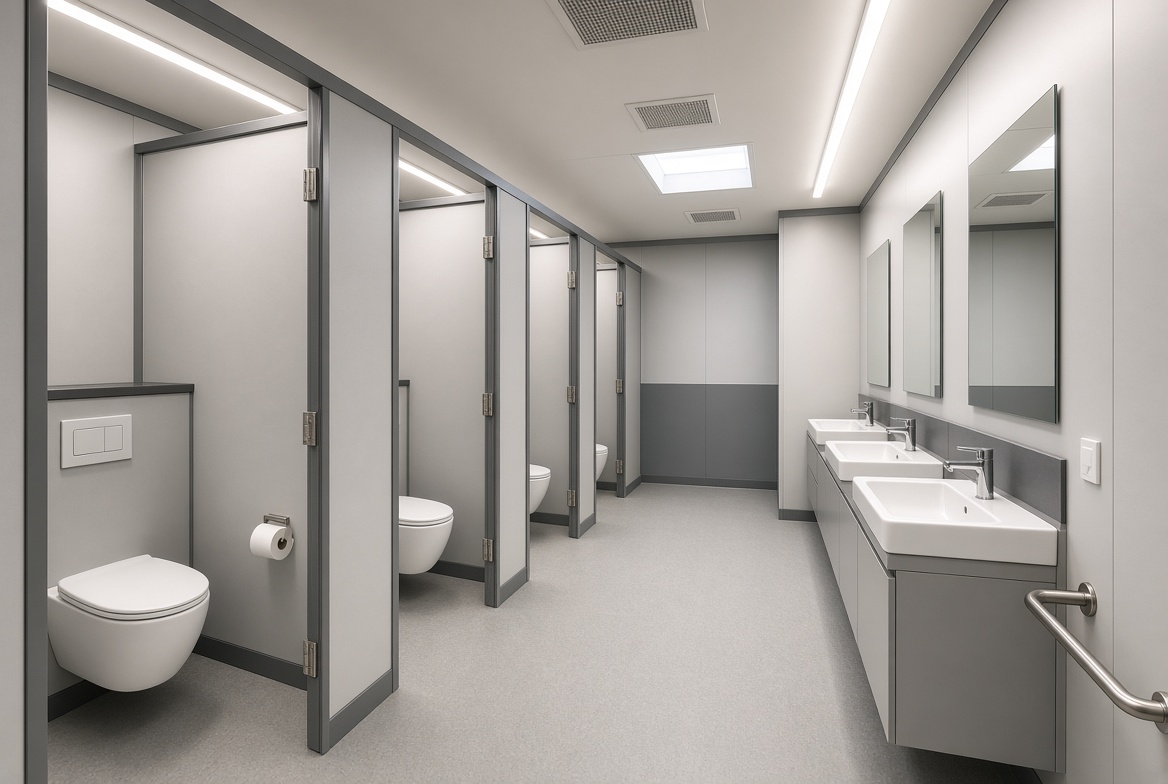 Modular Sanitary Container Interior