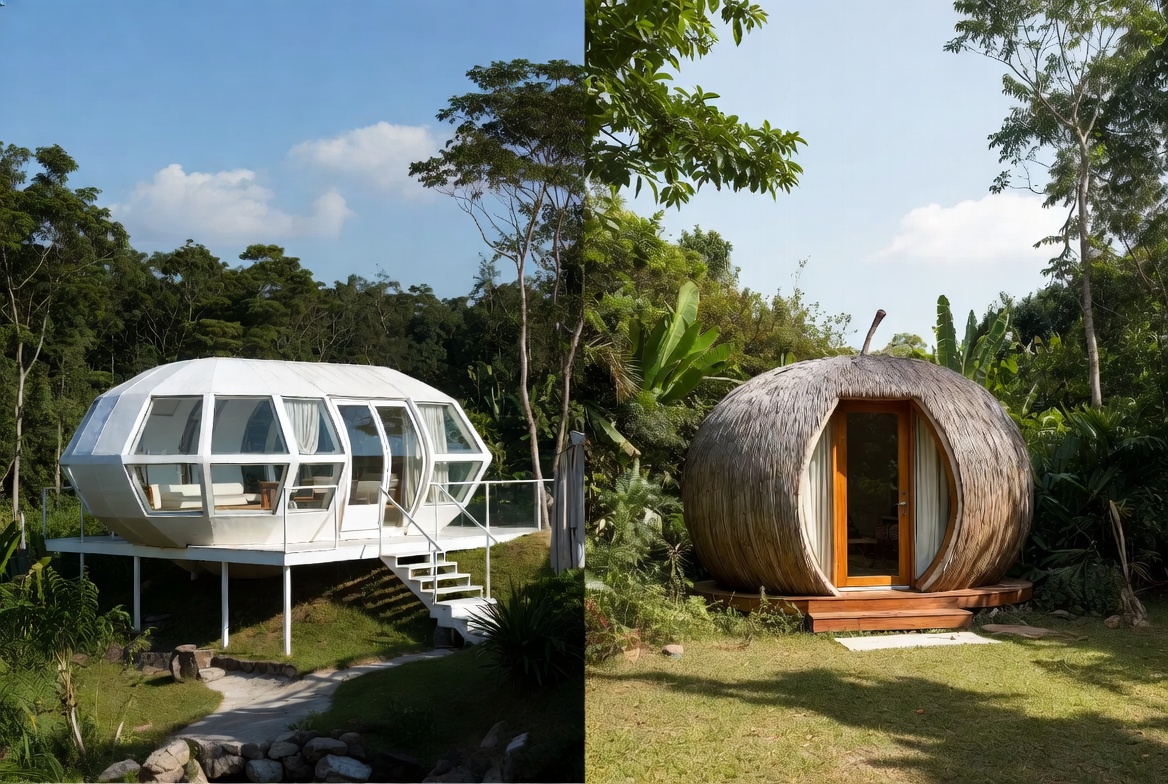 Modular Resort Comparison Scene Modular Resort Comparison Scene