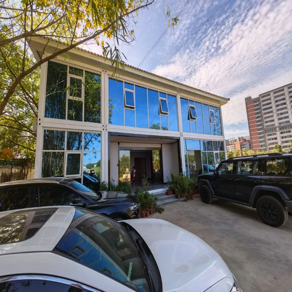 Unveiling A 60 - Ft Double - Layer Quick - Build Container Home in Malaysia