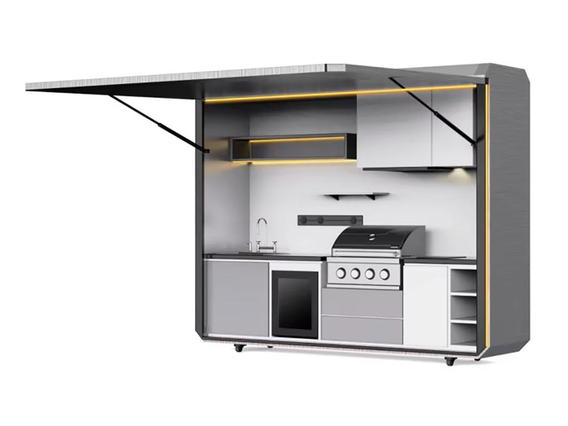 All-in-One Prefab Container Commercial Kitchen