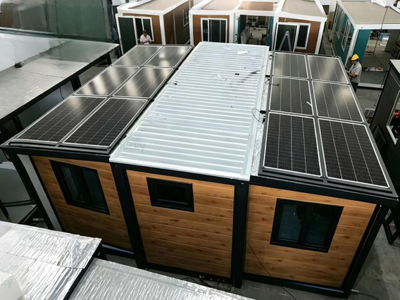 Off-Grid Solar Prefab Container House for Living