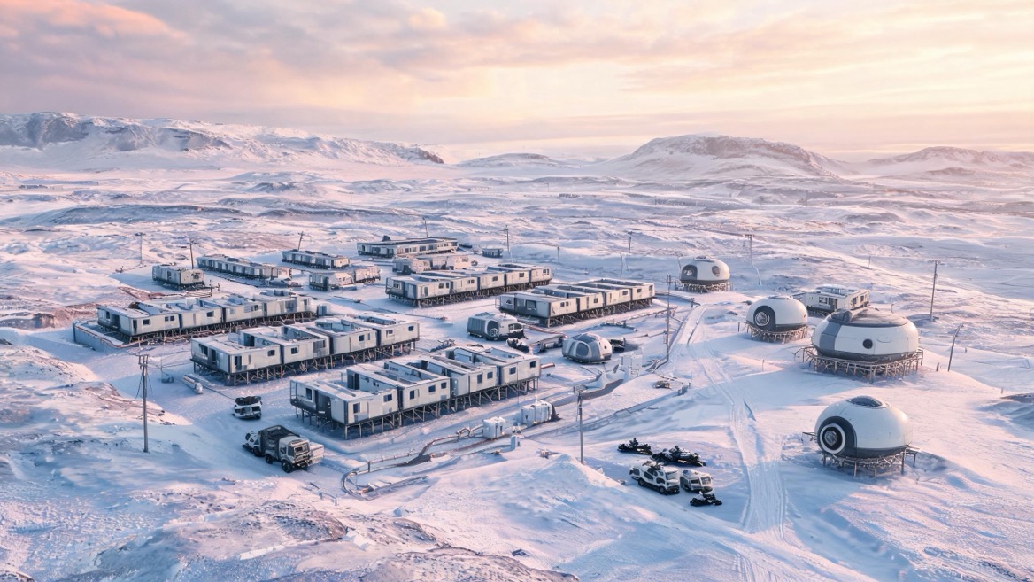 Remote Arctic Workforce Camp Remote Arctic Workforce Camp