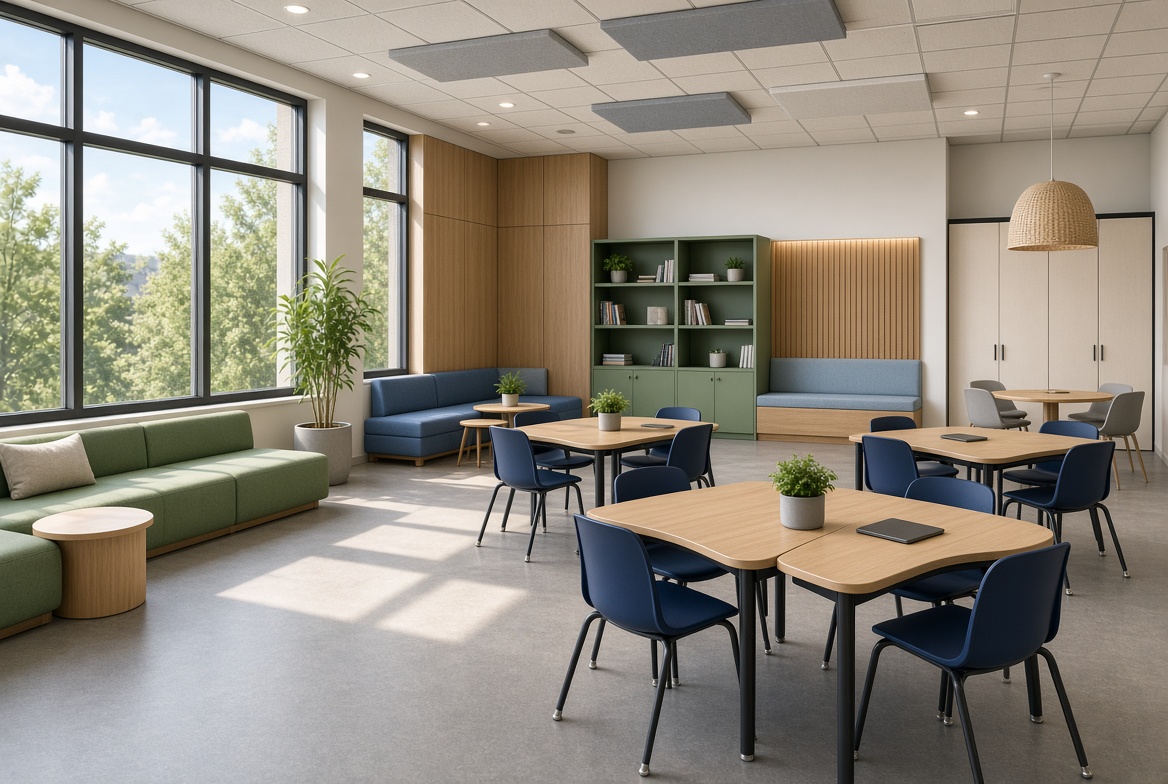 Flexible Modular Classroom Interior