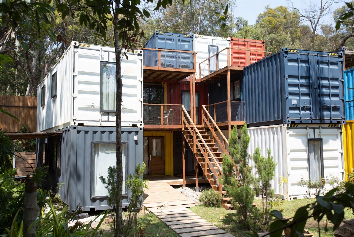 Container House Resort Layout