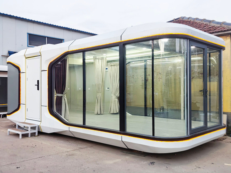 Space-style Prefab Container Hotel Room