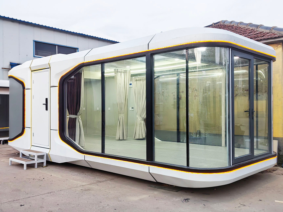 Space-style Prefab Container Hotel Room