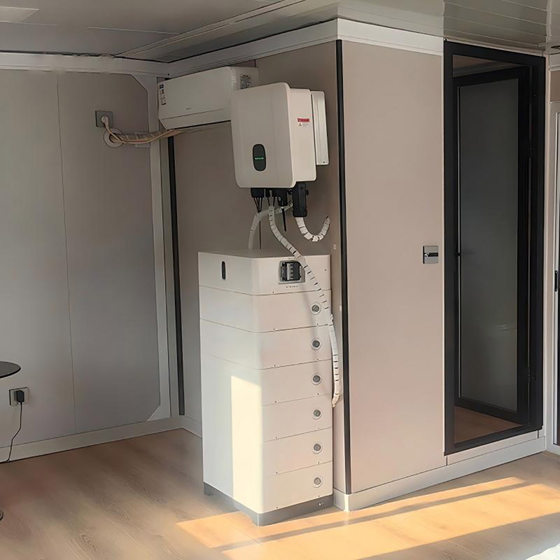 Off-Grid Solar Prefab Container House for Office