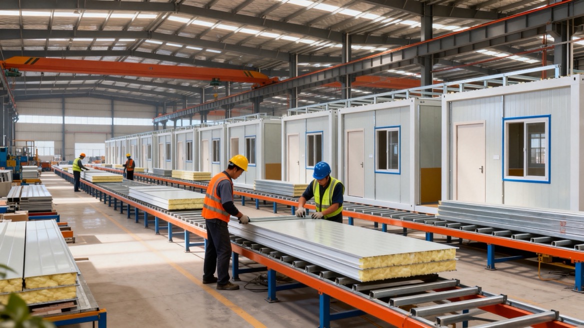 Modular Classroom Factory Production Modular Classroom Factory Production