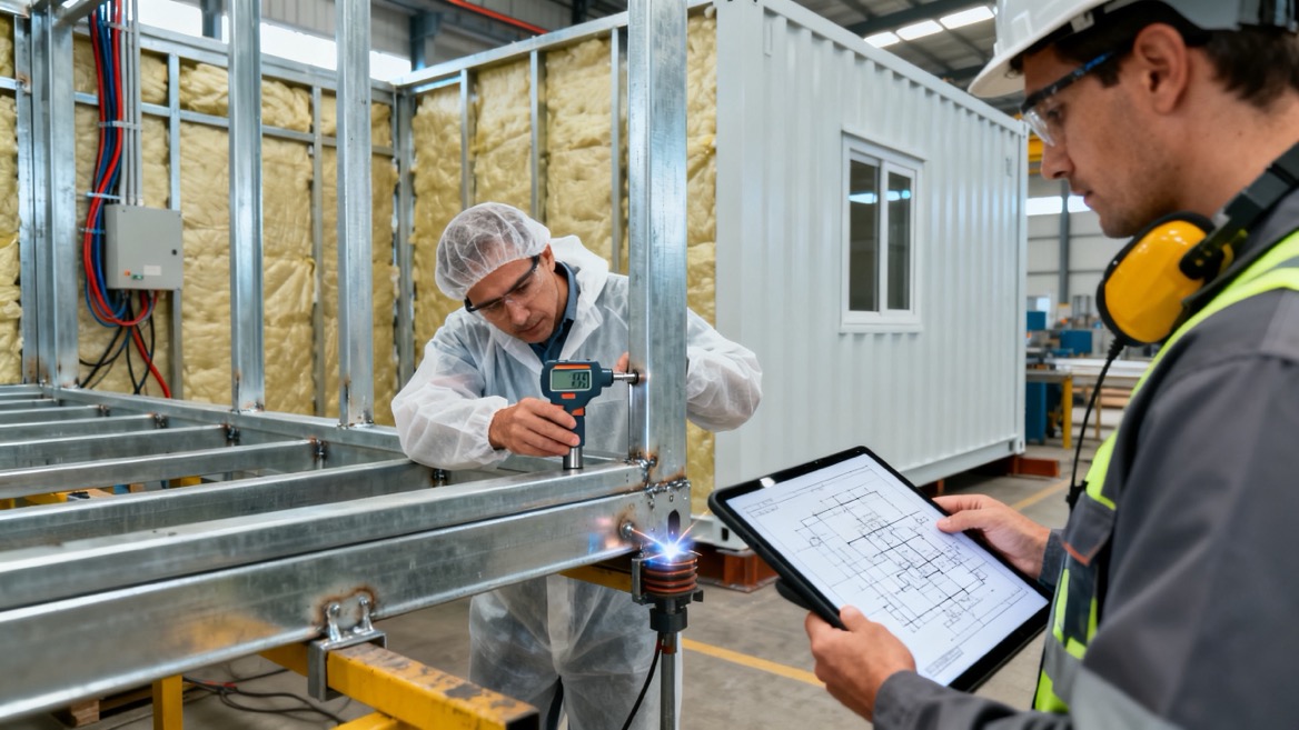 Container Home Quality Inspection Container Home Quality Inspection