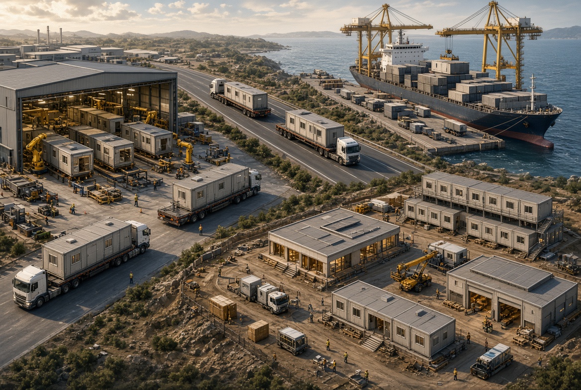 Modular Building Logistics And Applications
