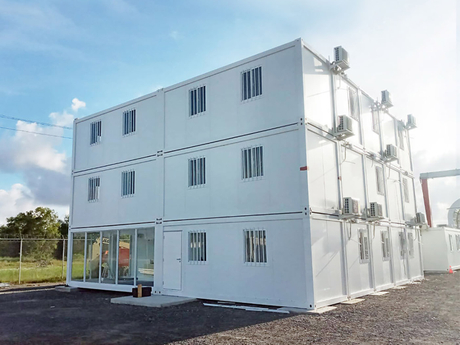 Multi-story Prefab Container Building for Office