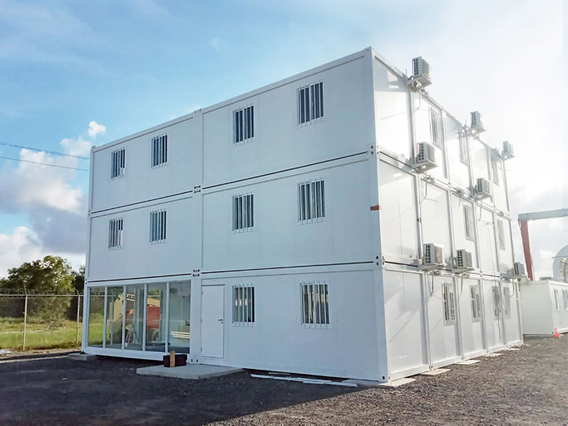 Multi-story Prefab Container Building for Office