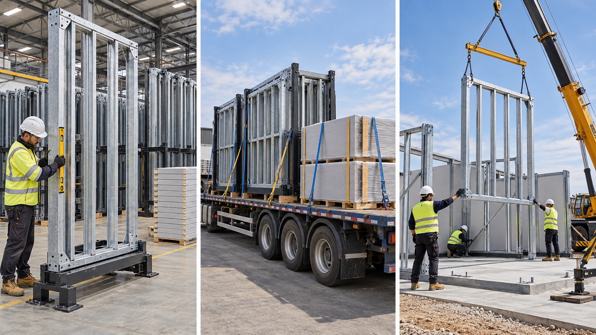 Light-Gauge Steel Framing for Prefab Buildings: Strength, Speed, And Smarter Construction