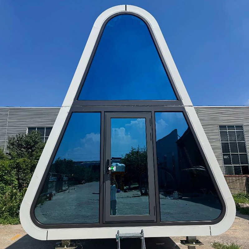 A-Frame Triangular Prefab Homestay House
