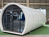 Round Prefab Container House for Homestay