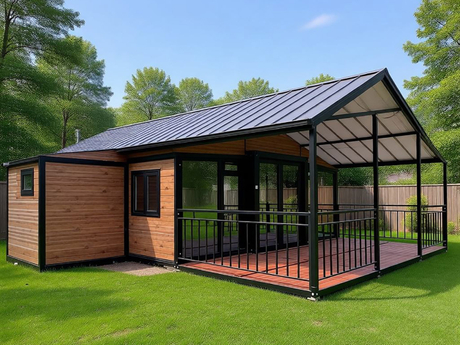 Solar Integrated Prefab Container House