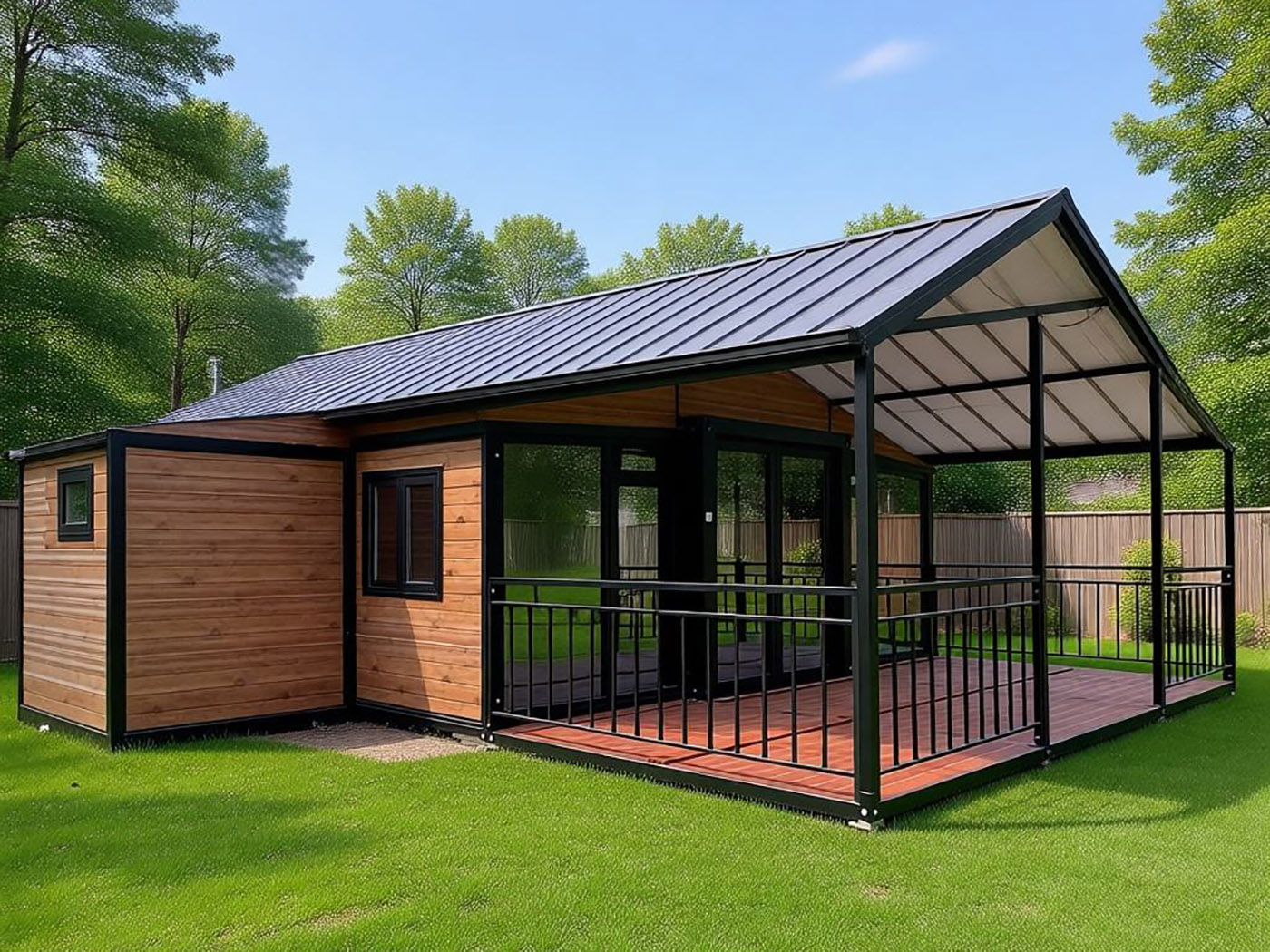 Solar Integrated Prefab Container House