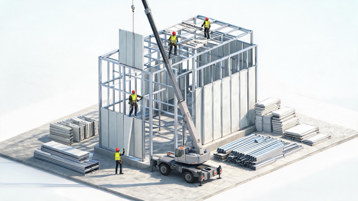 Quick Assembly Modular Building Process Quick Assembly Modular Building Process