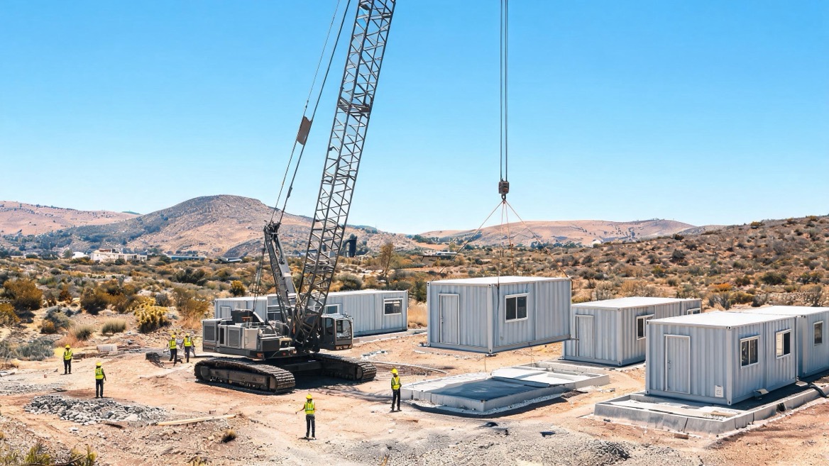 Prefab Container House Installation Process