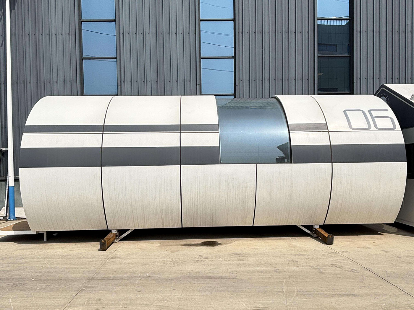Round Prefab Container House for Homestay
