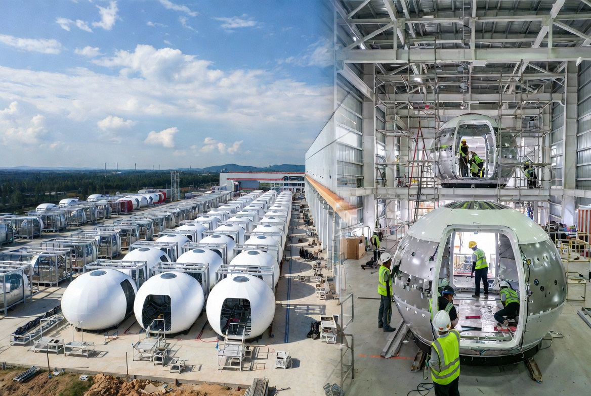 Capsule House Factory Overview