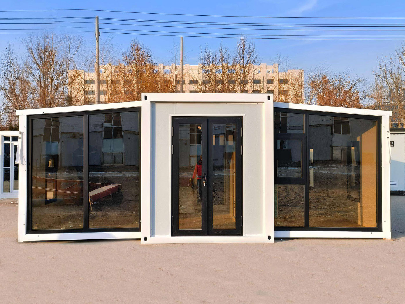 20ft Double Expandable Prefab Container Homestay