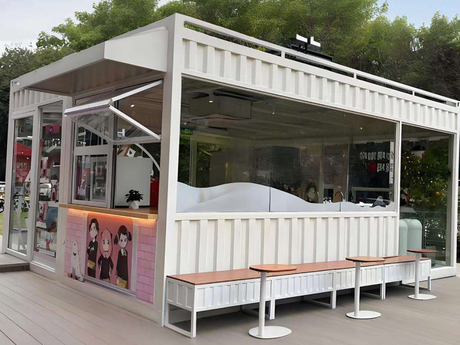 Custom Special-shaped Prefab Modular Building for Commerce