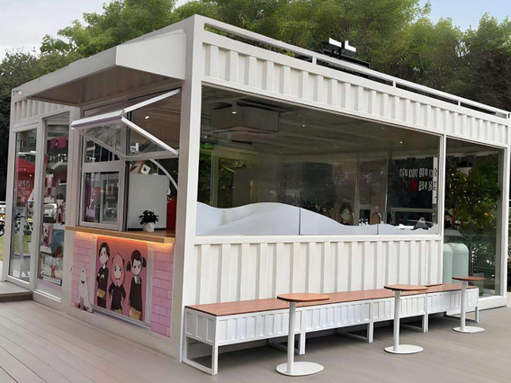Custom Special-shaped Prefab Modular Building for Commerce