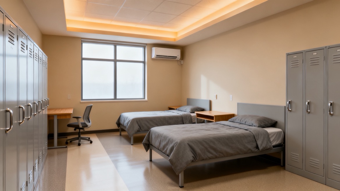 Comfortable Container Dormitory Interior