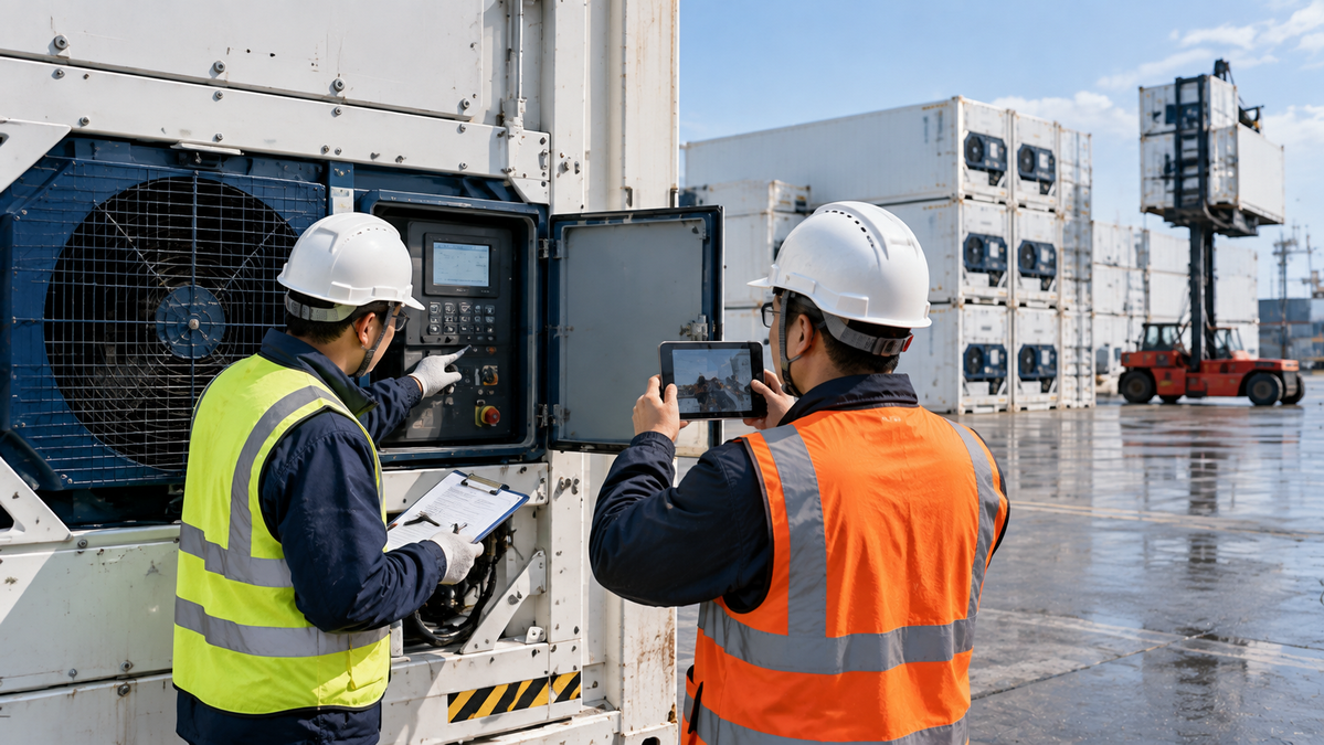 Reefer Container Fault Inspection